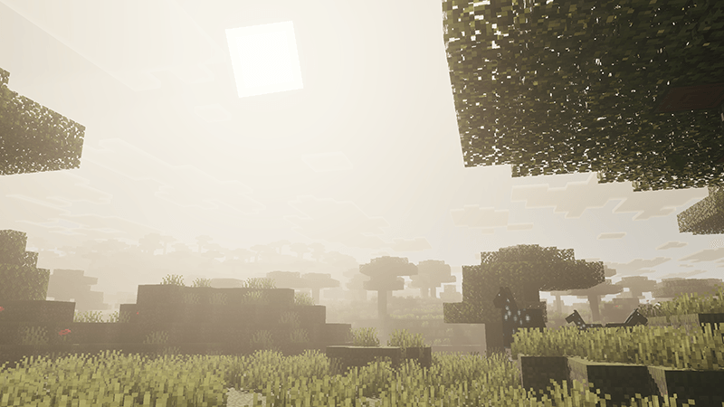 Dark Fantasy Visuals (Bedrock Resource Pack) — screenshot 1