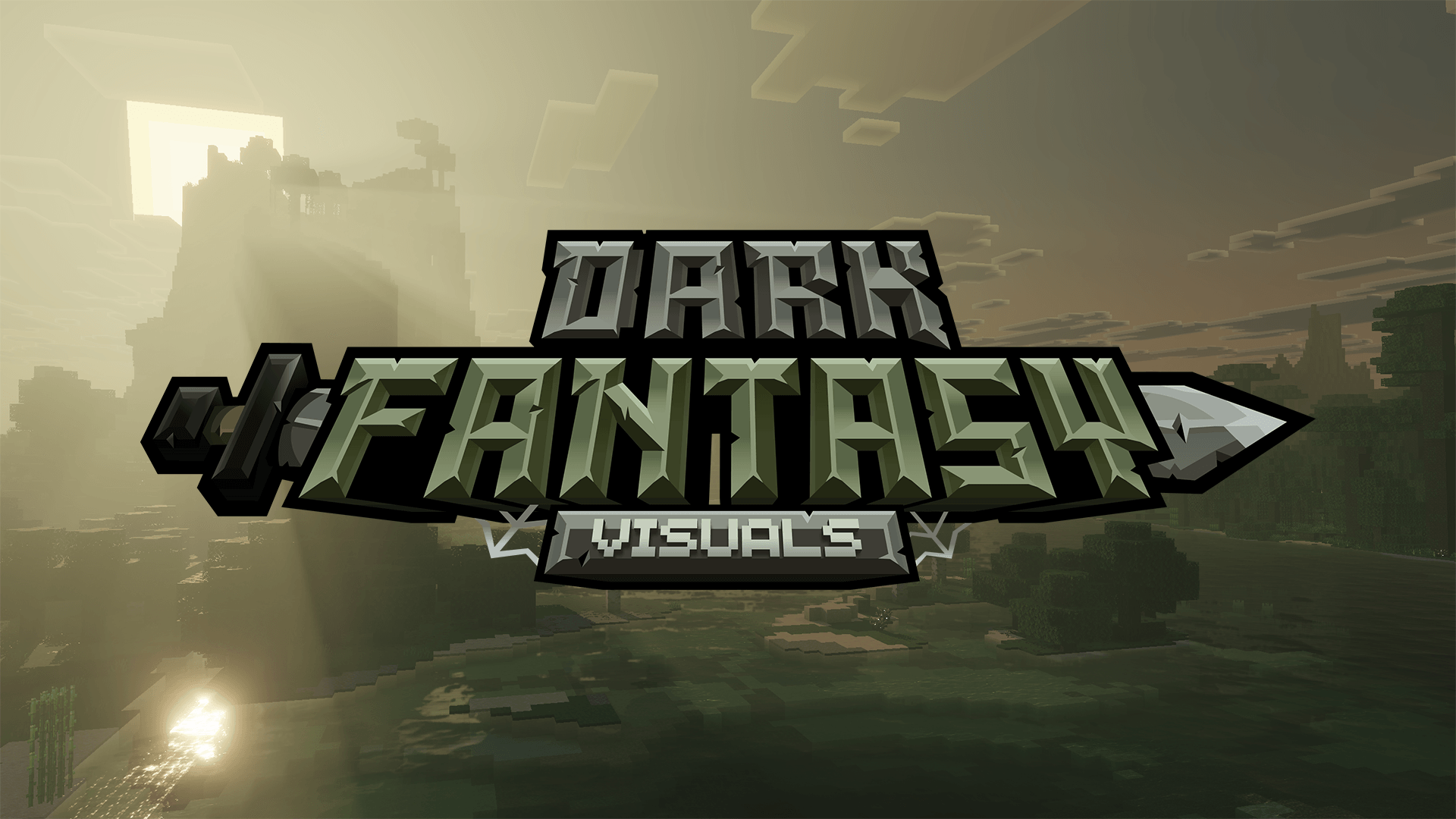 Dark Fantasy Visuals (Bedrock Resource Pack) — screenshot 1
