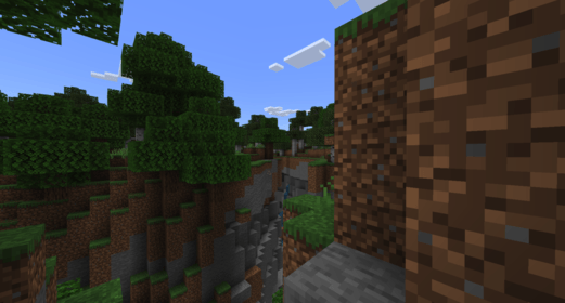 Render distance settings screenshot