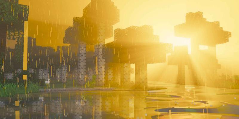 Water reflections and lighting