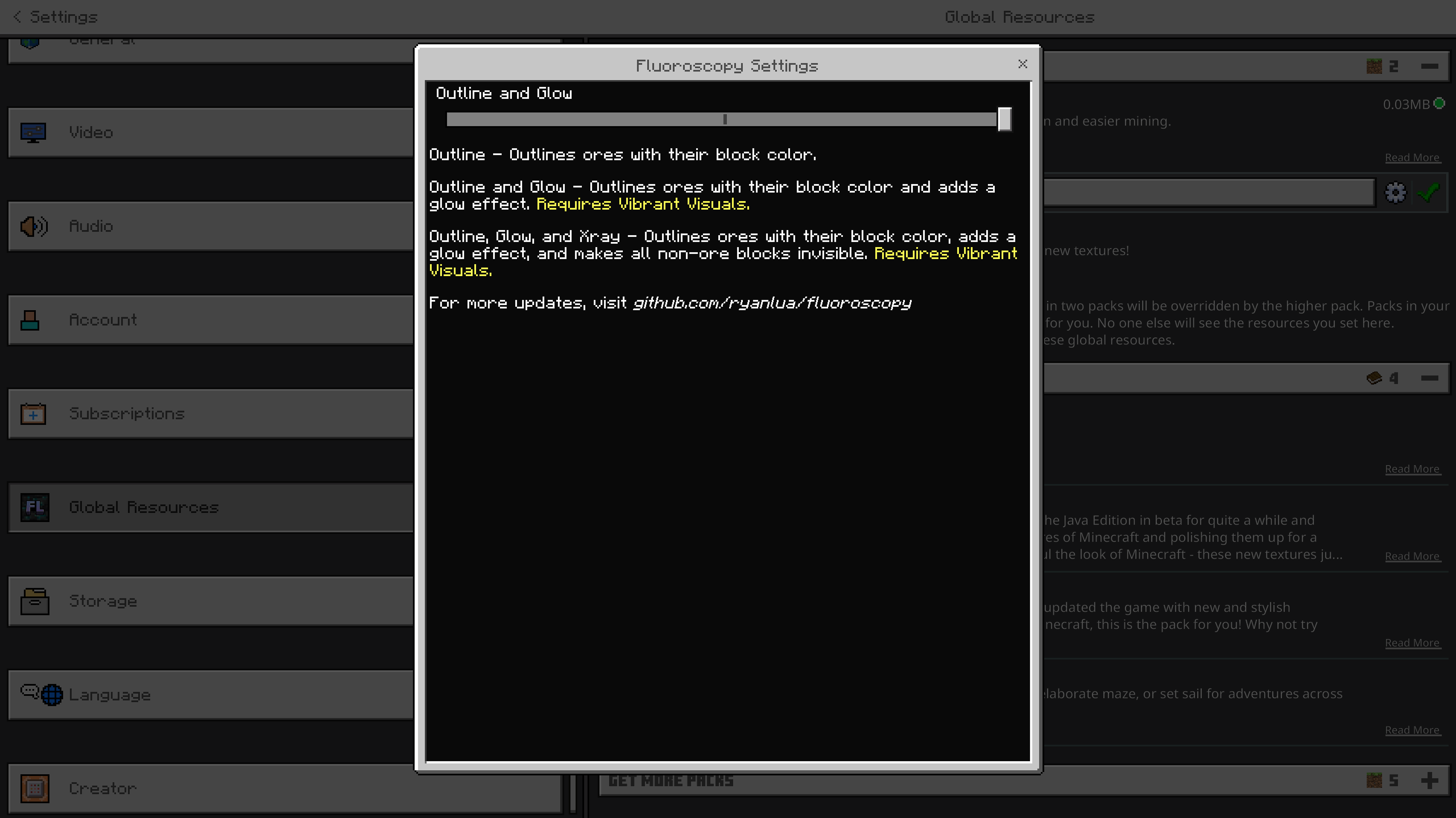 Fluoroscopy Ore Outline, Glow, and X-ray — screenshot 1