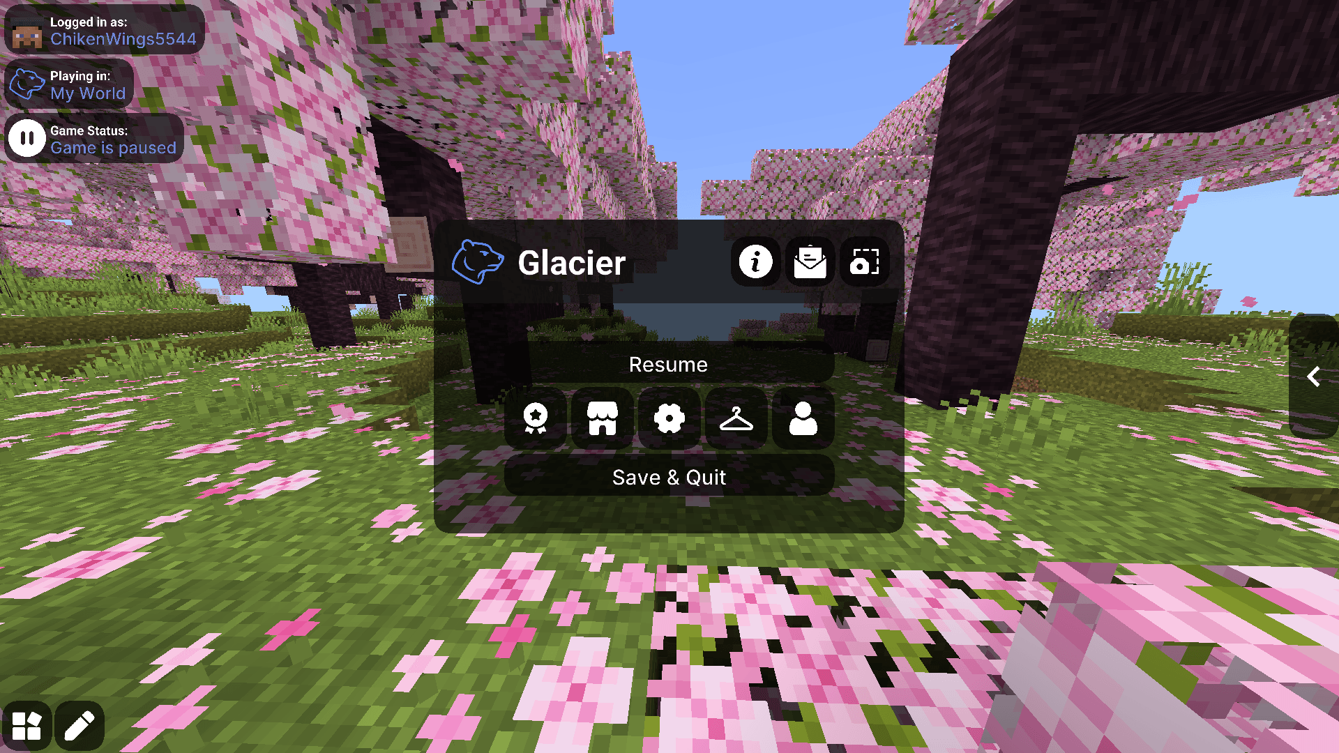 Glacier Client — screenshot 1