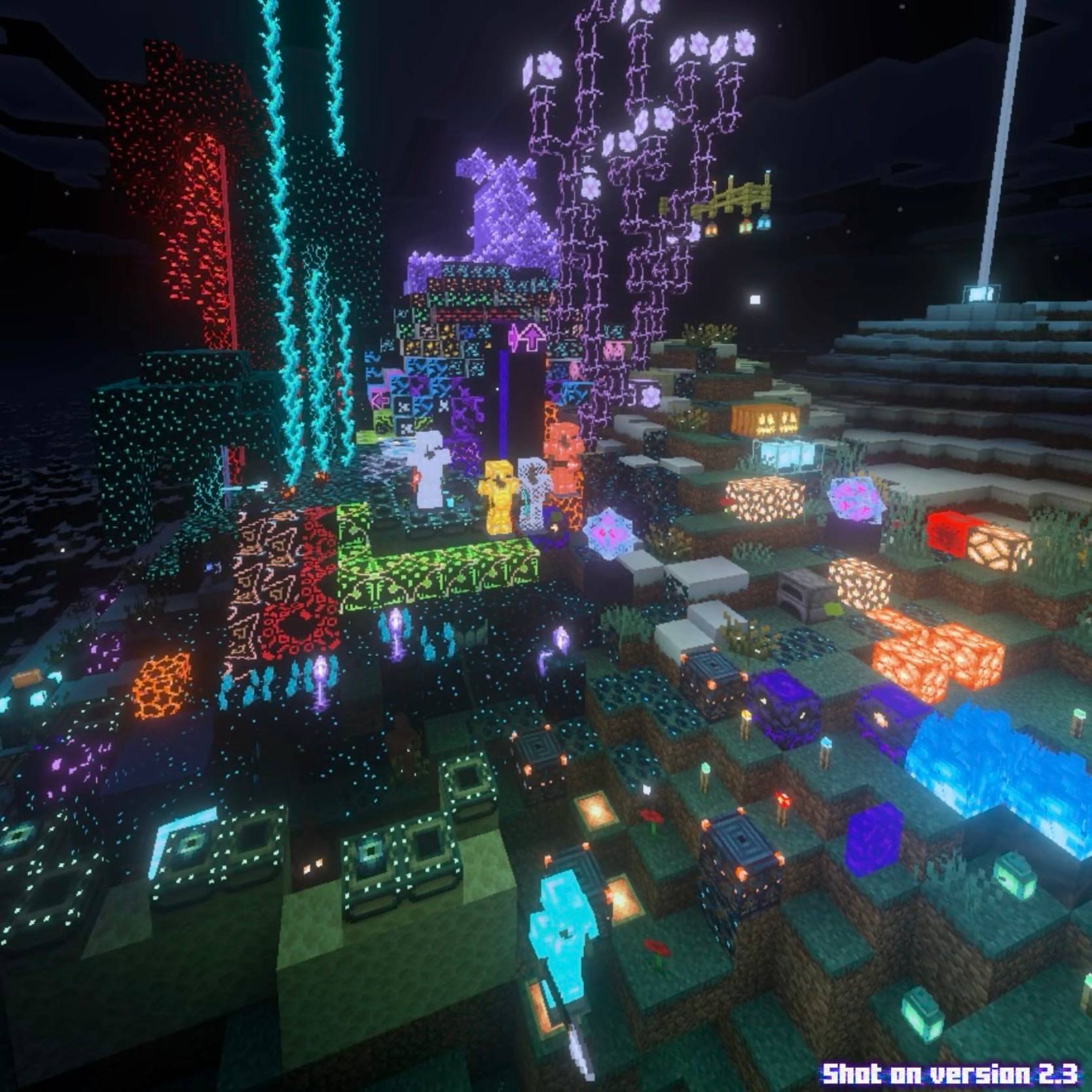 GlowCraft Shader — screenshot 1