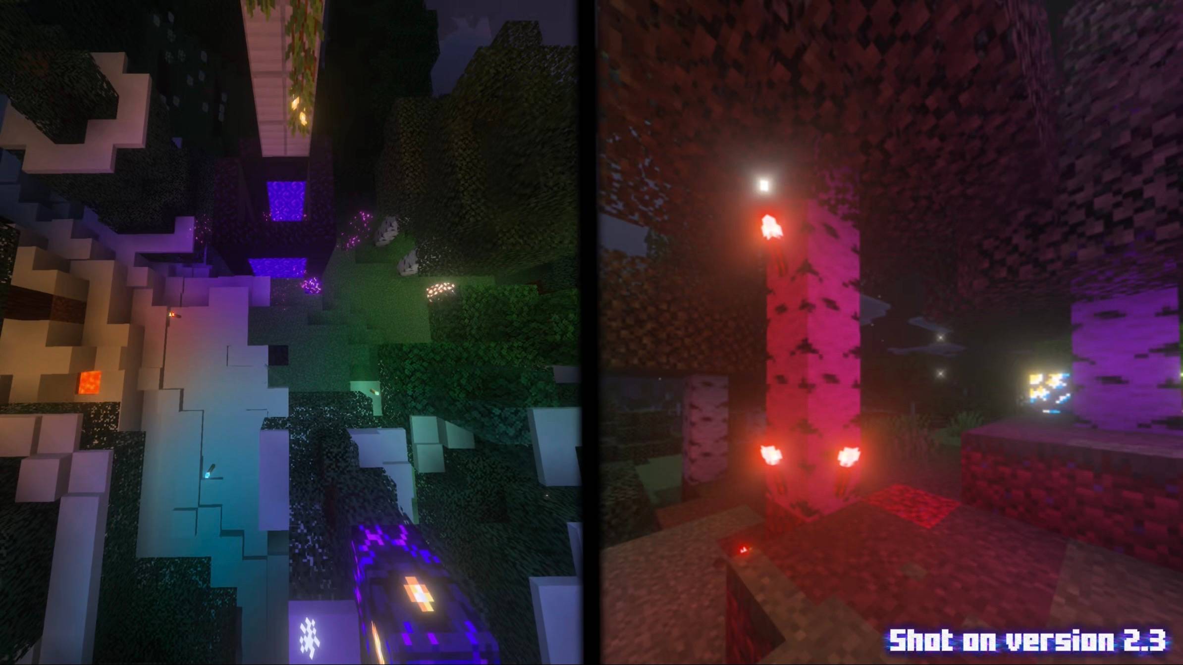 GlowCraft Shader — screenshot 1