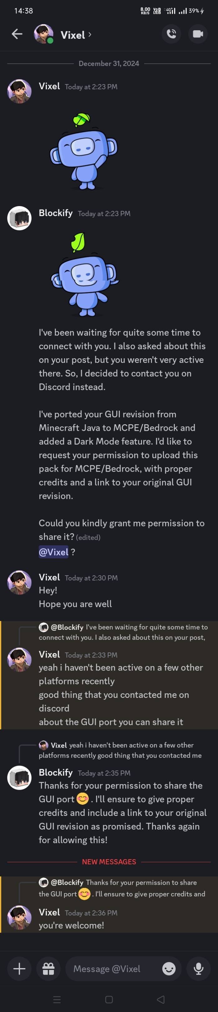 Permission screenshot