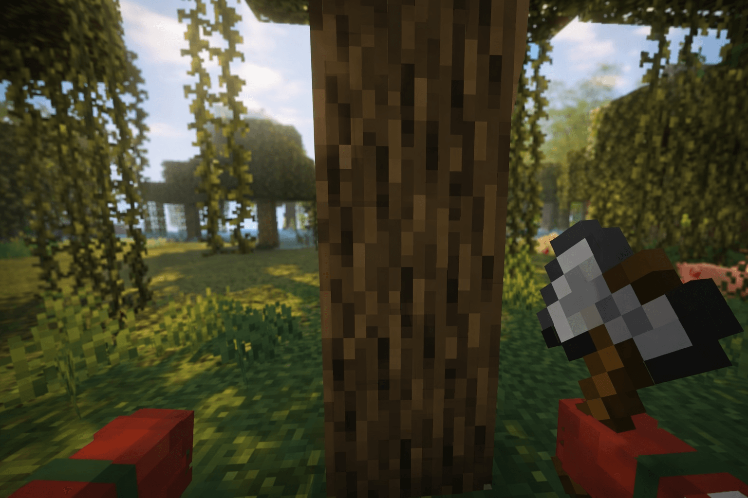 Hold my items Bedrock — screenshot 1