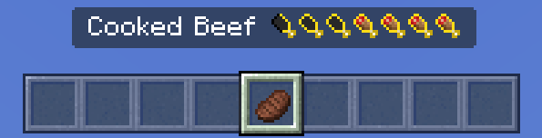 Cooked Beef hunger and saturation info