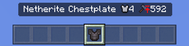 Netherite Chestplate stats