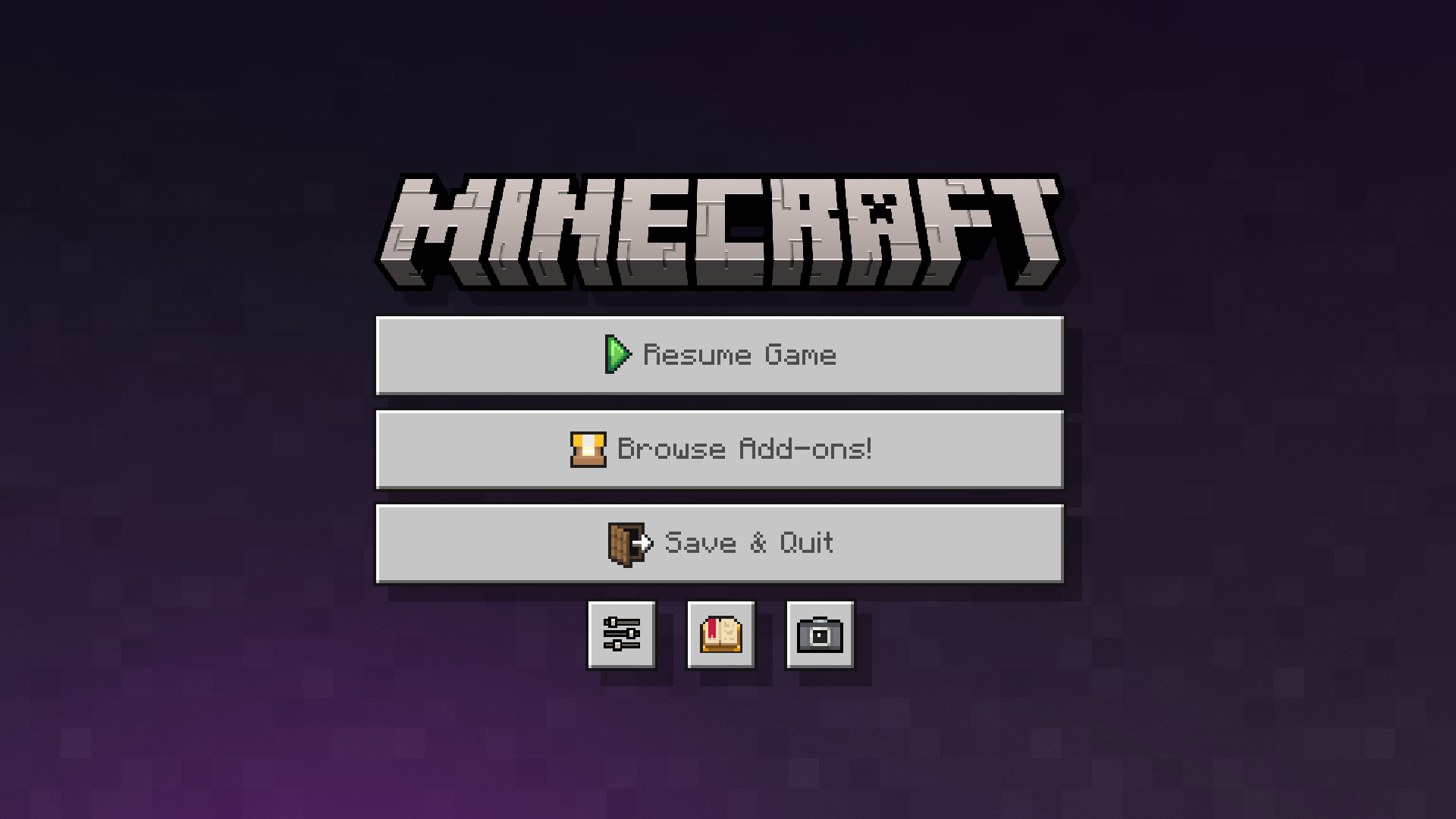 Icons Bedrock Edition — screenshot 1