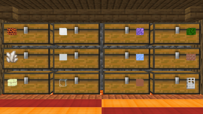 Invisible Item Frame on various items