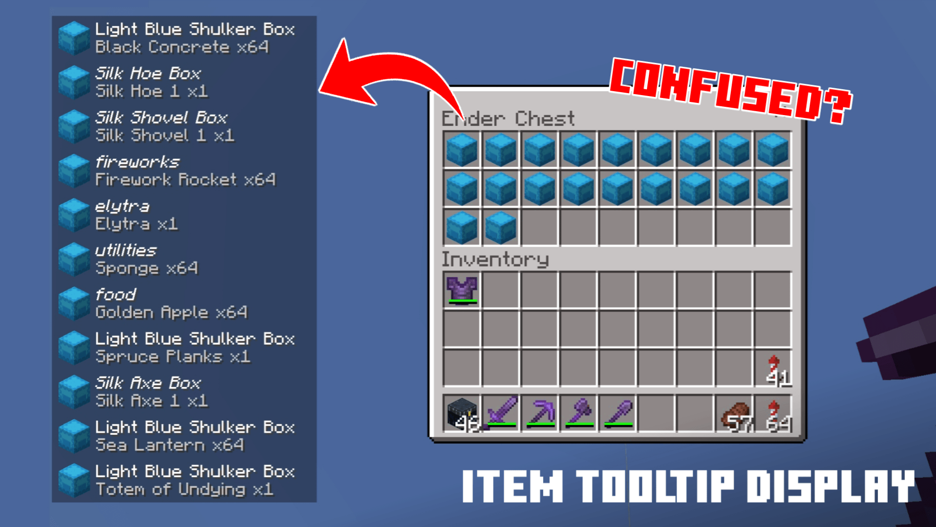 Item Tooltip Display — screenshot 1