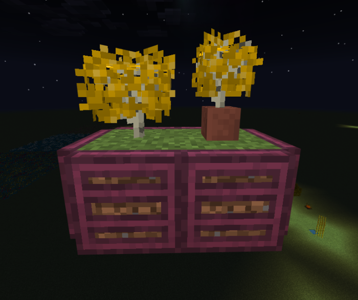 3D tree saplings