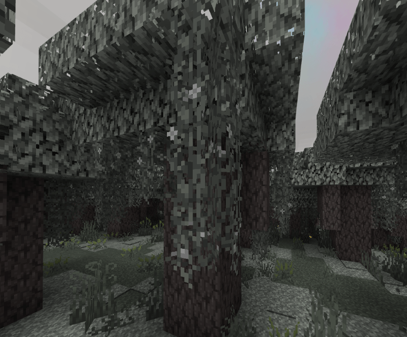 Pale hanging moss variants