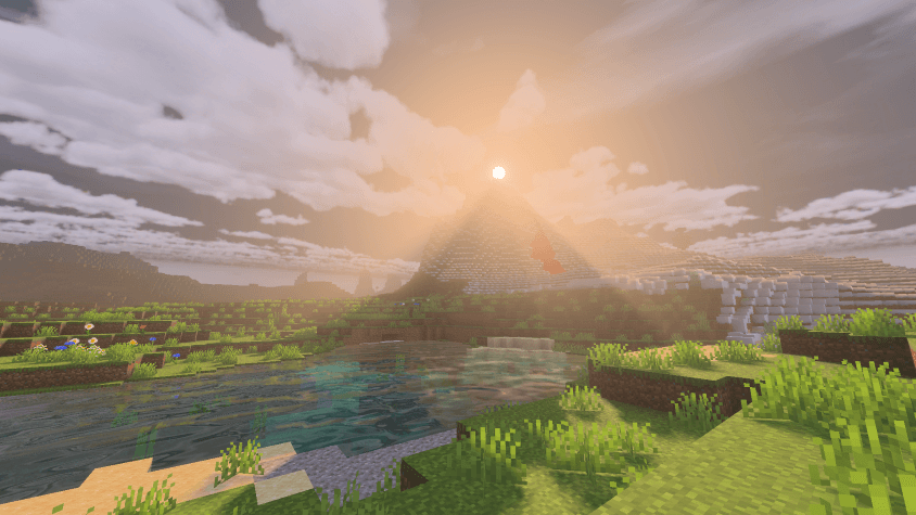 Underwater environment with realistic lighting