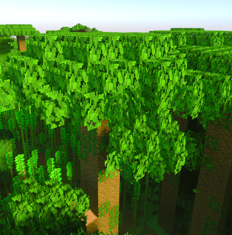 Bushy leaves model