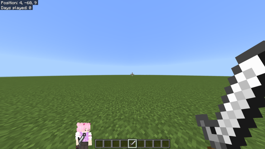 Paper Doll in first-person shooter layout