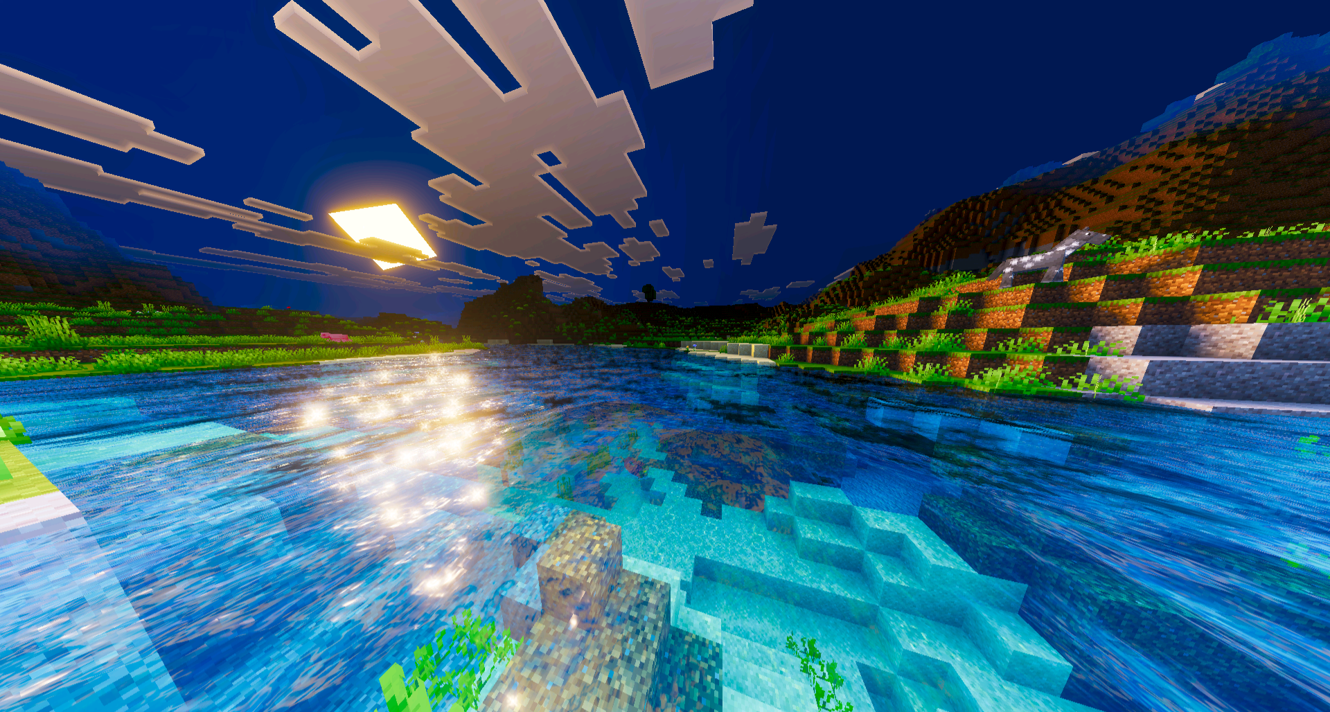 Soft, saturated atmosphere created by Lumenix Shader