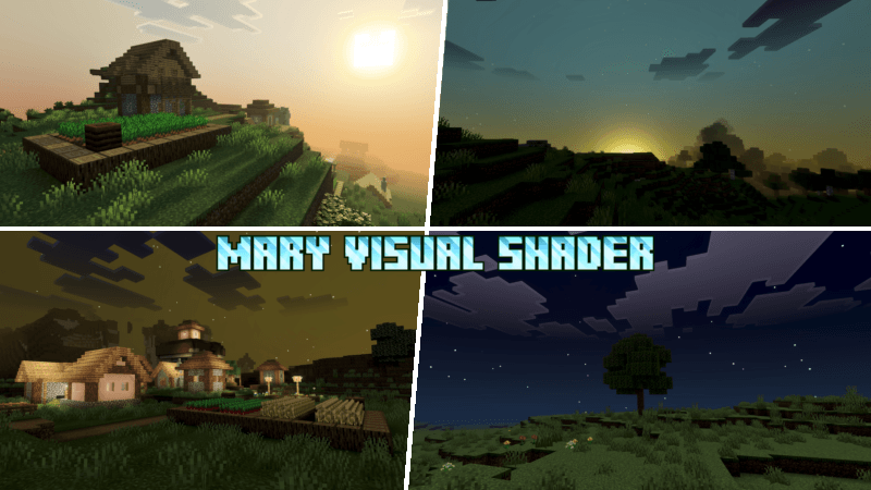 Mary Visual Shader sunset sky example