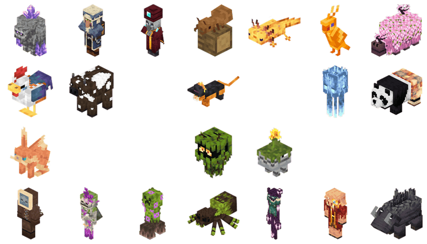 Example of custom mob variants