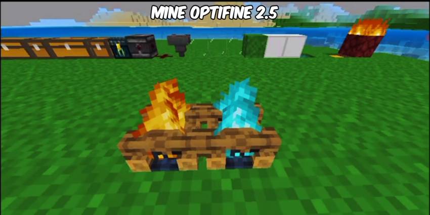 Simplified fire and water textures for better performance