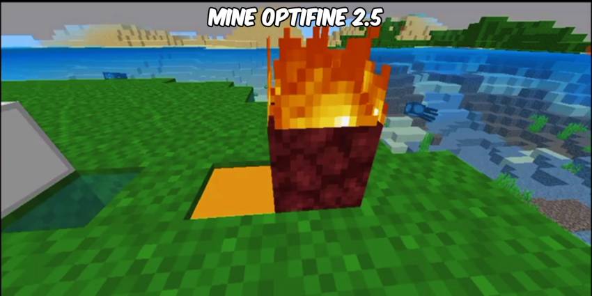 Minecraft Bedrock gameplay with Mine OptiFine +FPS pack