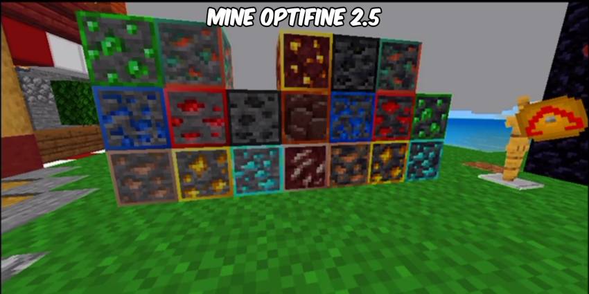 Panoramic background included in the texture pack