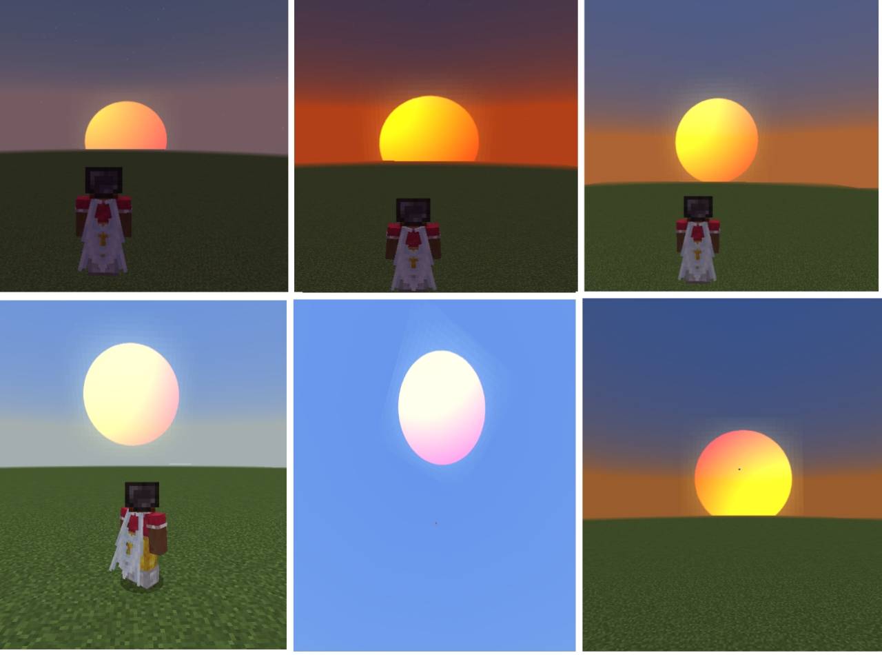 Custom sun texture