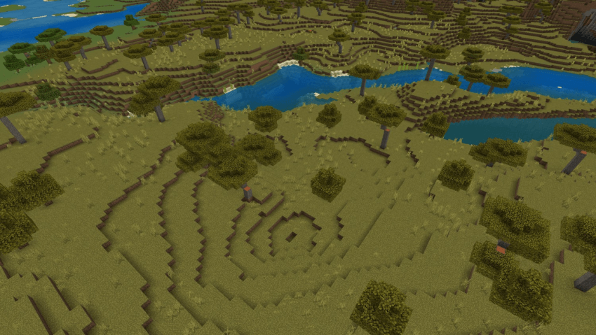Grass texture before saturation increase