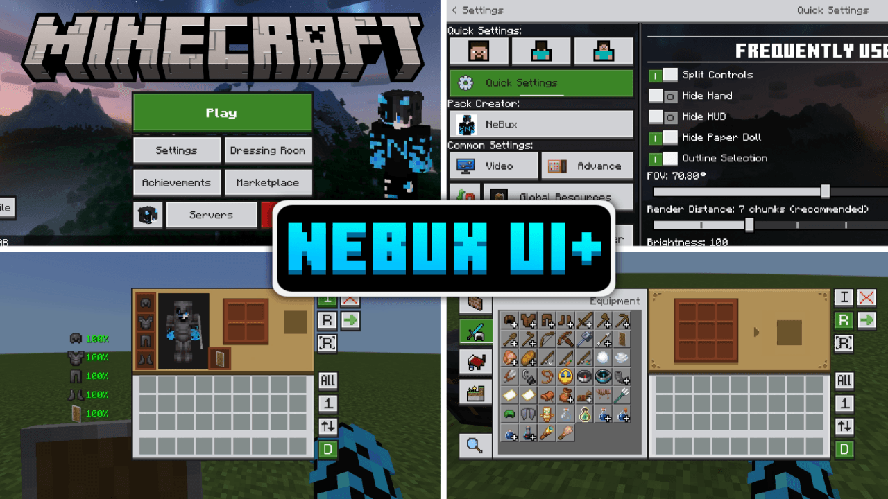 NeBux UI+ — screenshot 1