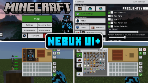 NeBux UI+ Interface Example