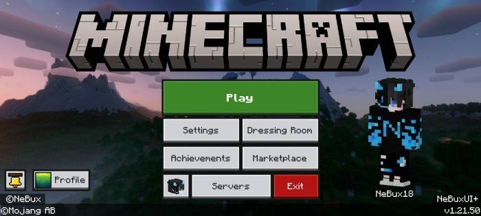 NeBux UI+ — screenshot 1