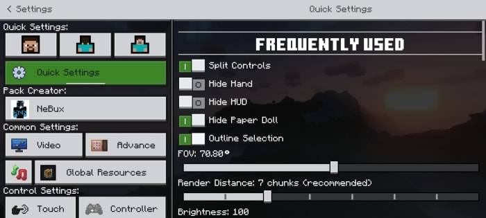 NeBux UI+ — screenshot 1