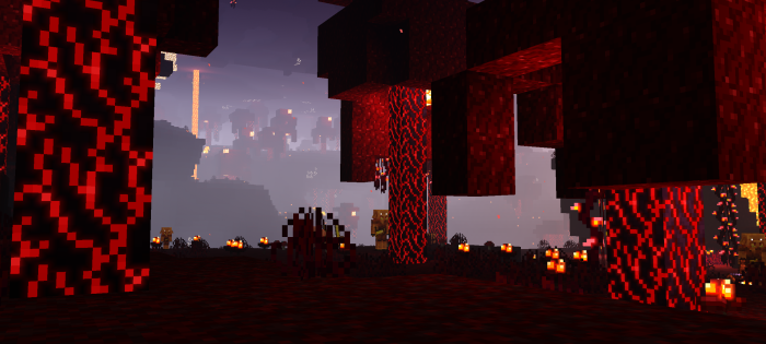 Nether terrain
