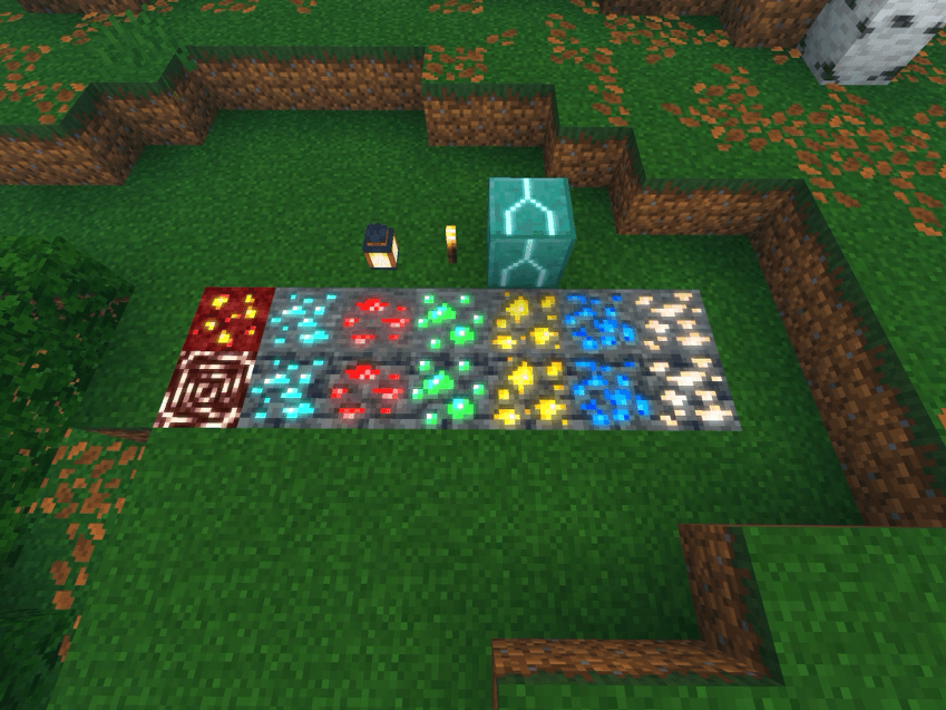 Glowing Ore Example