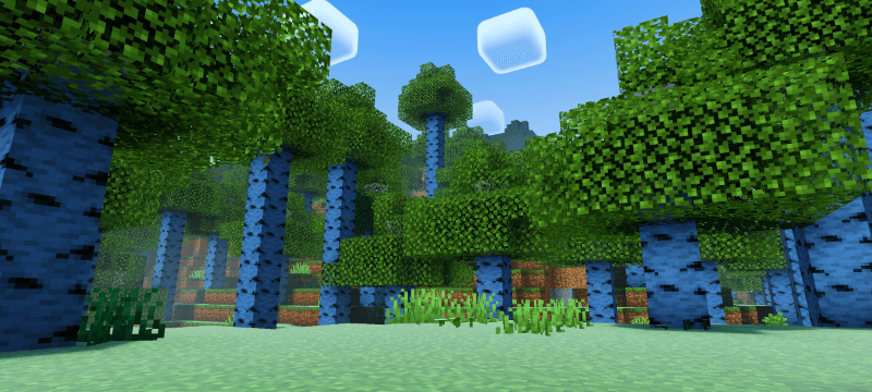 Bright daylight with clear skies