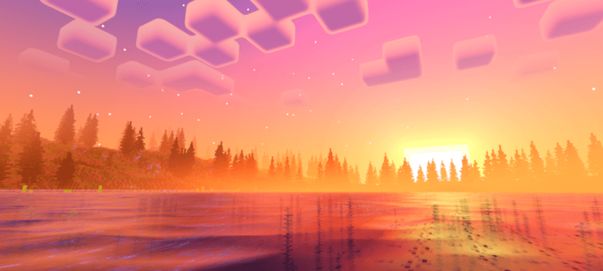 Sunset with Newb X Dragon Shader