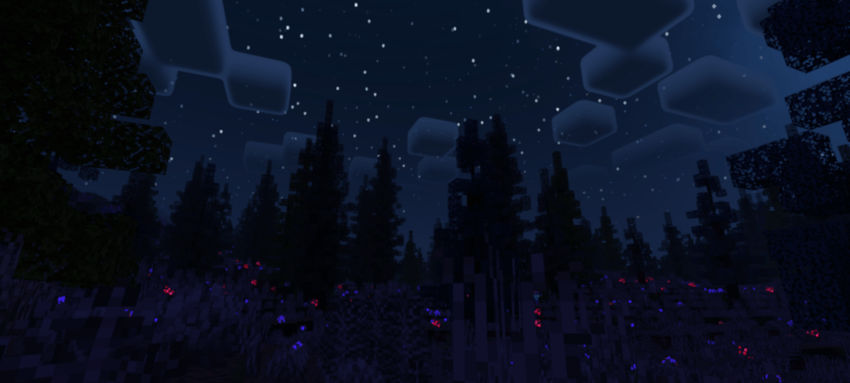 Night stars with Newb X Dragon Shader