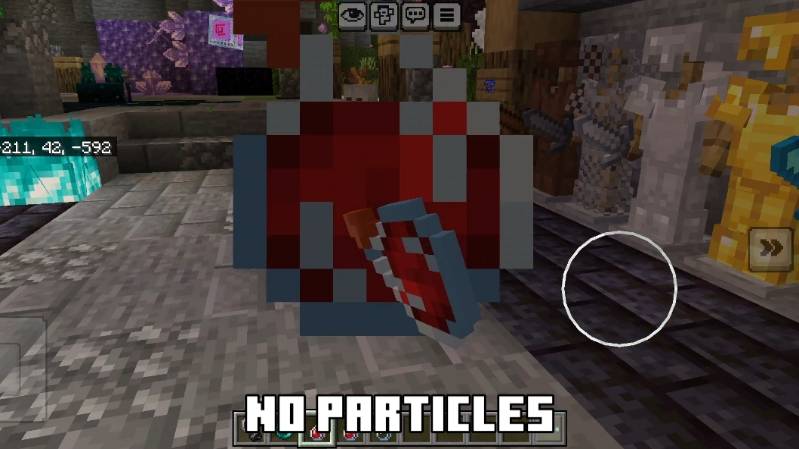 Screenshot sample showing optimized gameplay