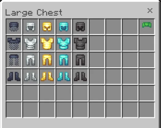 Reforged Armor in-game view