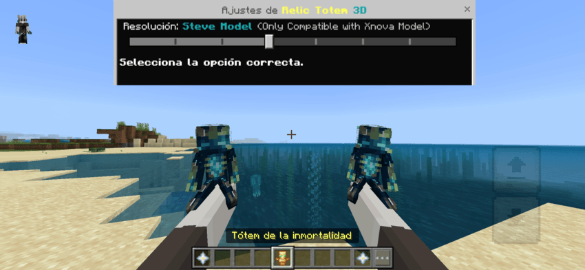 Xnova Model Normal Mode Left and Right views