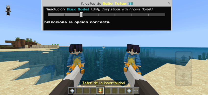 Xnova Model Normal Mode Left and Right views