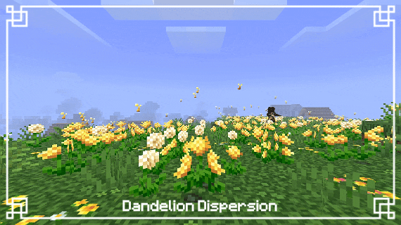 Dandelion dispersal