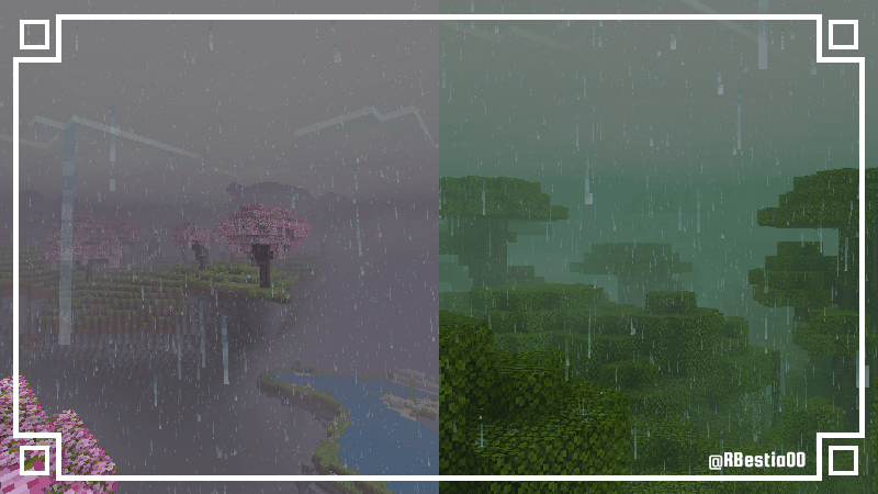 Rain biome color