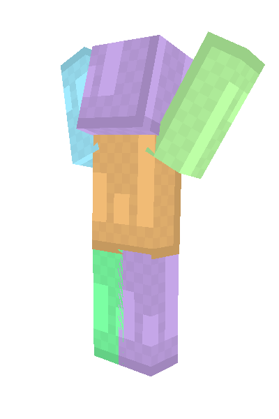Player on fire animation