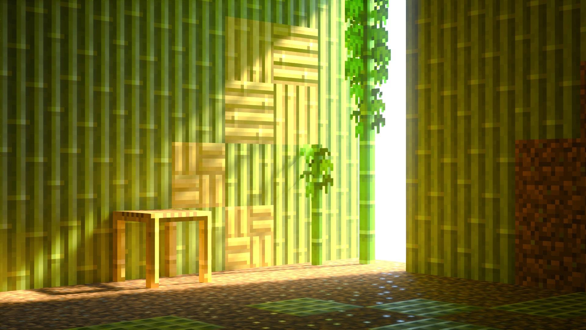 Vanilla RTX Normals Bamboo Showcase Image