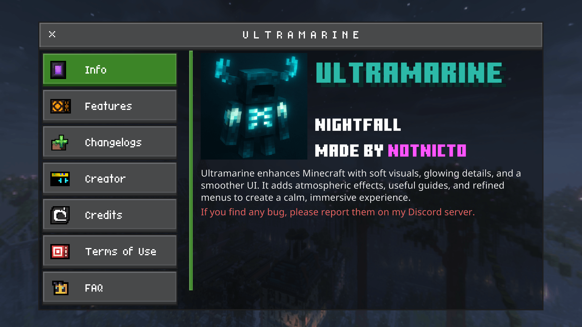 Ultramarine Nightfall — screenshot 1