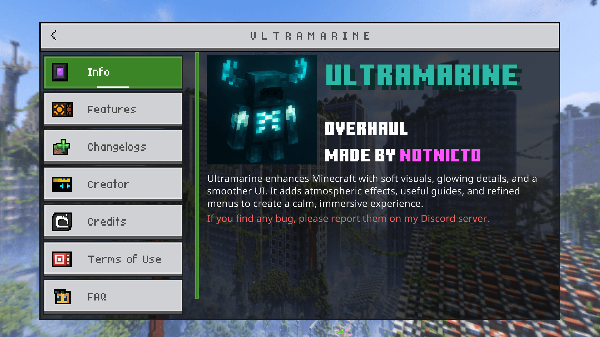 Ultramarine Overhaul — screenshot 1