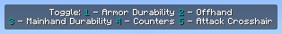 Utility HUD keybindings and feature menu