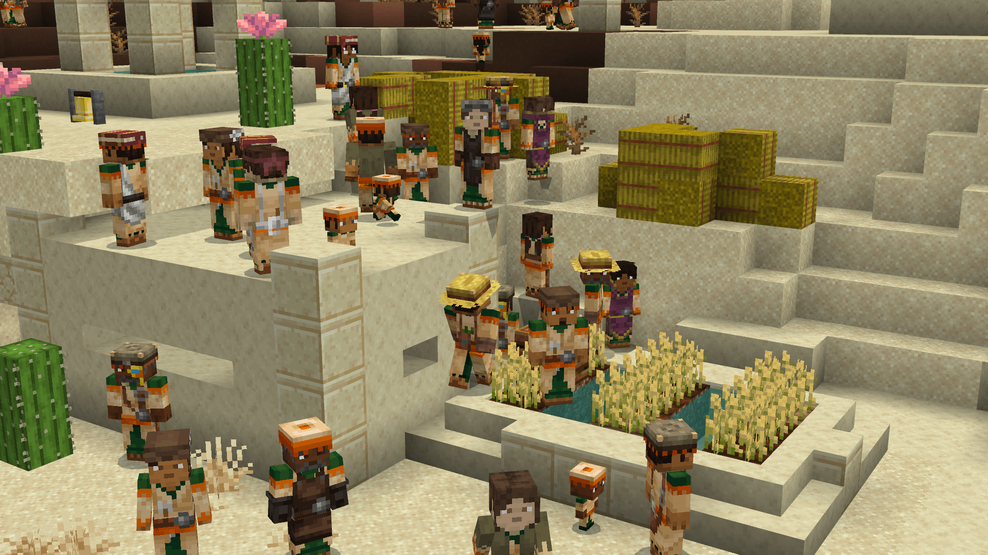 Vanilla Humanoid Villagers — screenshot 1