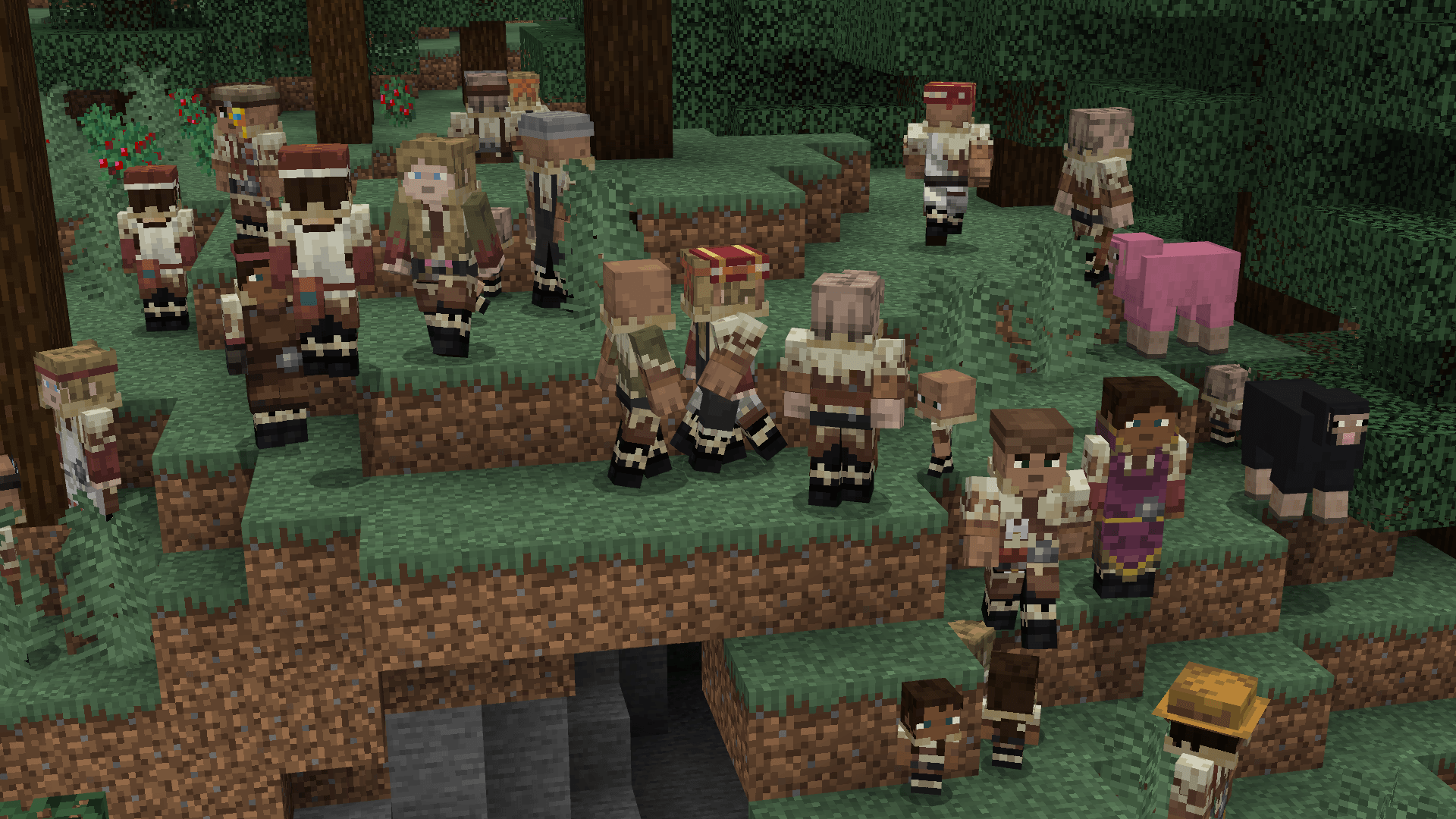 Vanilla Humanoid Villagers — screenshot 1
